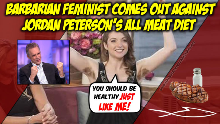 Crazed Barbarian Feminist Rants Against Jordan Peterson’s All Meat Diet Crazed Barbarian Feminist Rants Against Jordan Peterson’s All Meat Diet
