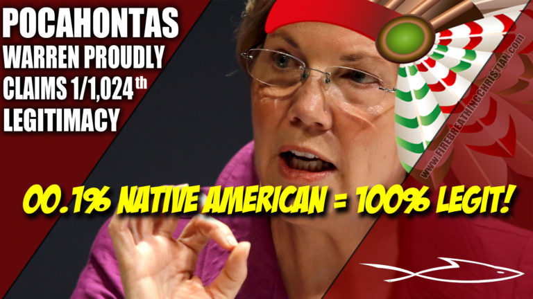 Why doesn’t Elizabeth Warren just “self identify” as 100% Native American? Why doesn’t Elizabeth Warren just “self identify” as 100% Native American?